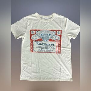 Budweiser Genuine Label Cream T-Shirt